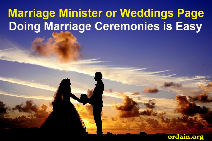 do marriage ceremonies